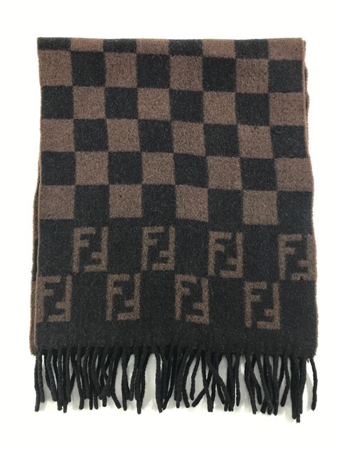 fendi scarf fur|fendi vintage scarf.